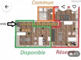 LOCAL D ACTIVITE A LOUER - VEAUCHE - 66.5 m2 - 520 &euro; HC par mois
