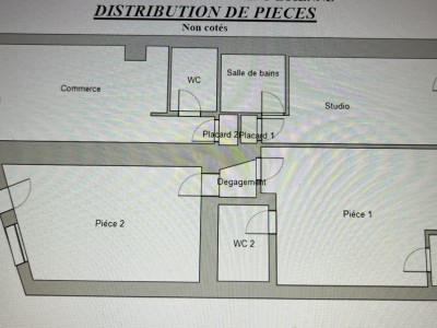 Local commercial / professionnel / studio A VENDRE - ST ETIENNE centre ville - 92.95 m2 - 55 000 &euro;